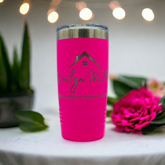 Custom Personalized Tumbler 20 oz