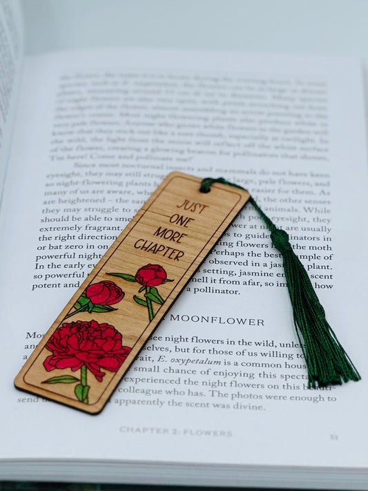 Just One More Chapter Bookmark