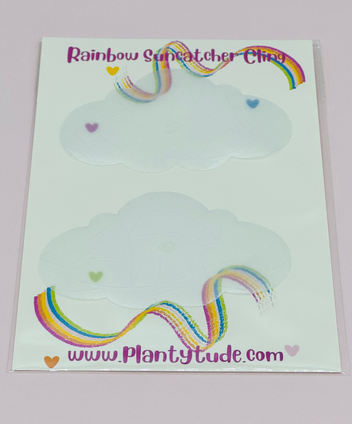 Clouds Rainbow Suncatcher Cling
