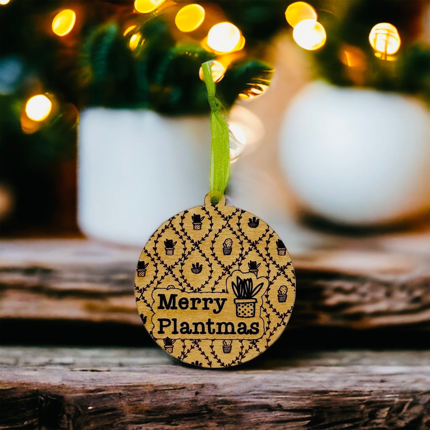 Merry Plantmas Ornament